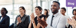 Employees Cheering over buidling a better workplace culture