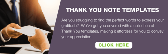 Thank You Note Downloadable Resource